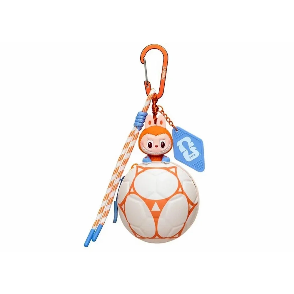 Pop Mart x FIFA Labubu Football Shaped Mini Bag Confirmed Pain Fades Zipper Bag